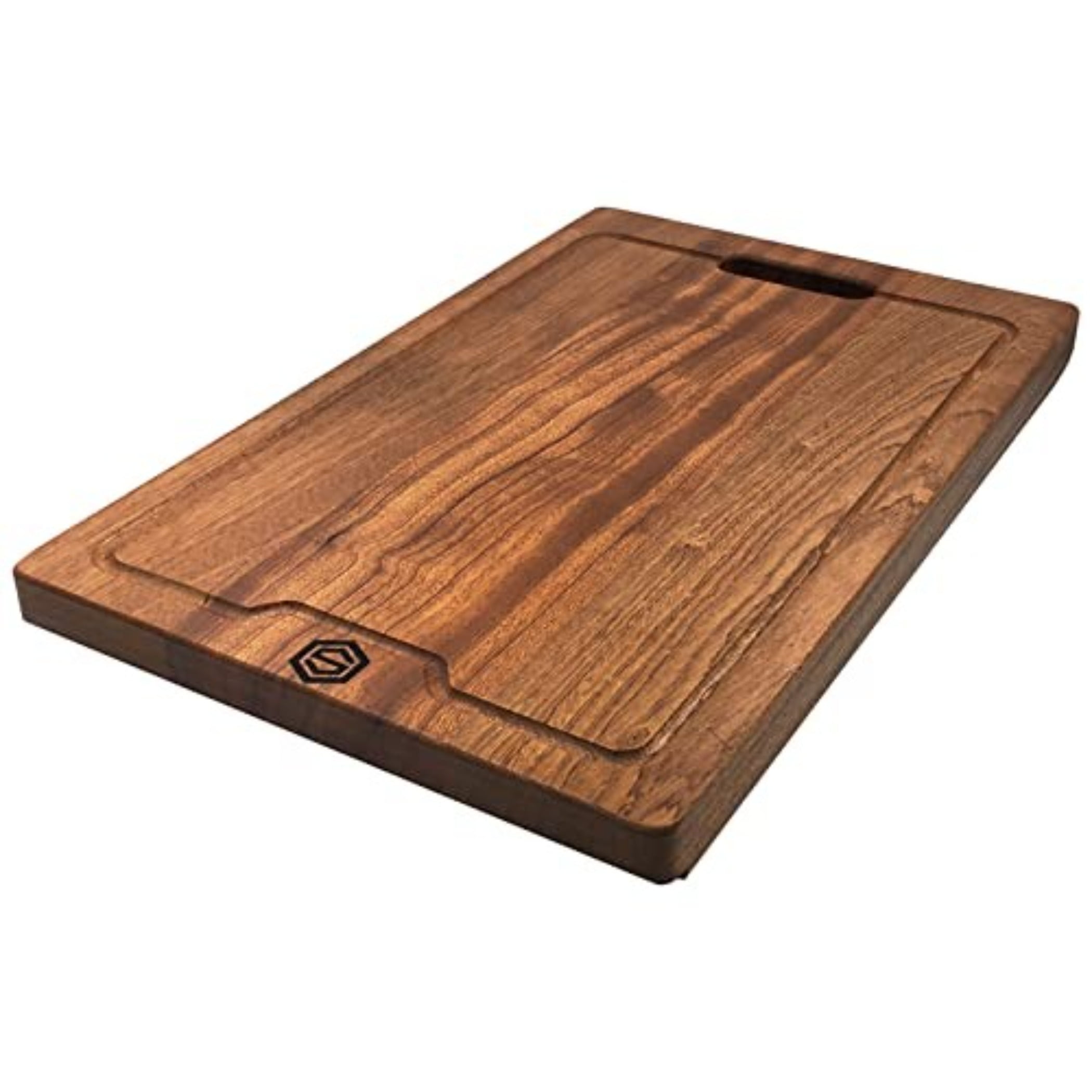 15fdd4c9-2a0f-429a-948c-477b09674bc7.a6ff573df7d7ad9c3b25bd3e75f85764 Strictly Sinks Wooden Cutting Board for Kitchen - Ideal Large Cutting Board, Chopping Board for Meat, Vegetables & Fruits with Handle & Juice Groove - Scratch-Resistant (19-3/4" x 11" x 7/8") - Image 1